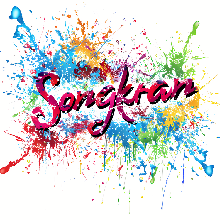 Songkran,Colorful,Spotty