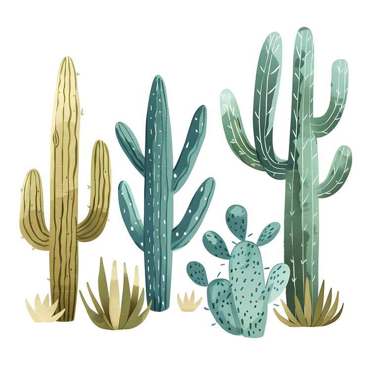 Mexican Cacti,Cacti,Desert Plants