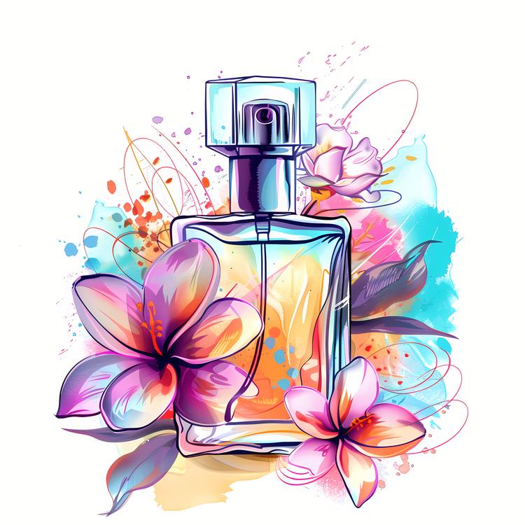 Fragrance Day,Perfume Bottle,Flower