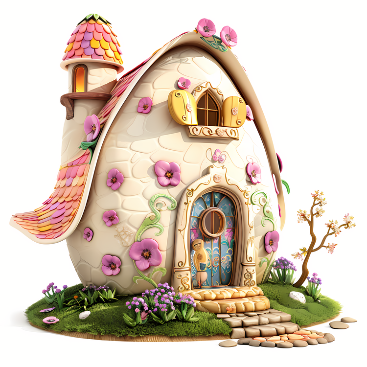 Easter Egg House,Egg,Fairy