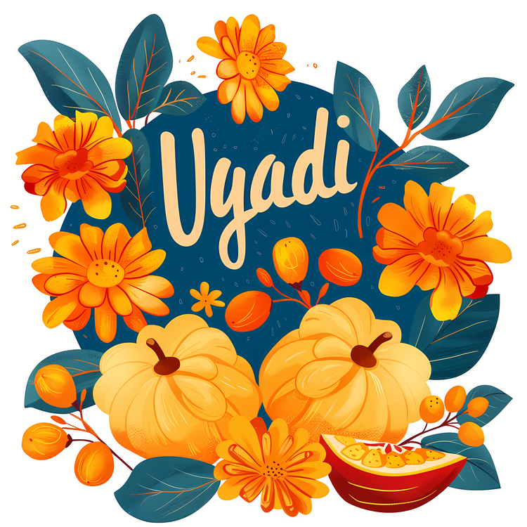 Happy Ugadi,Gourds,Fall