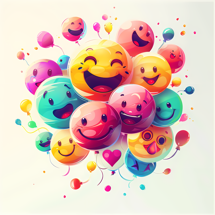 International Day Of Happiness,Emojies,Smiley Faces