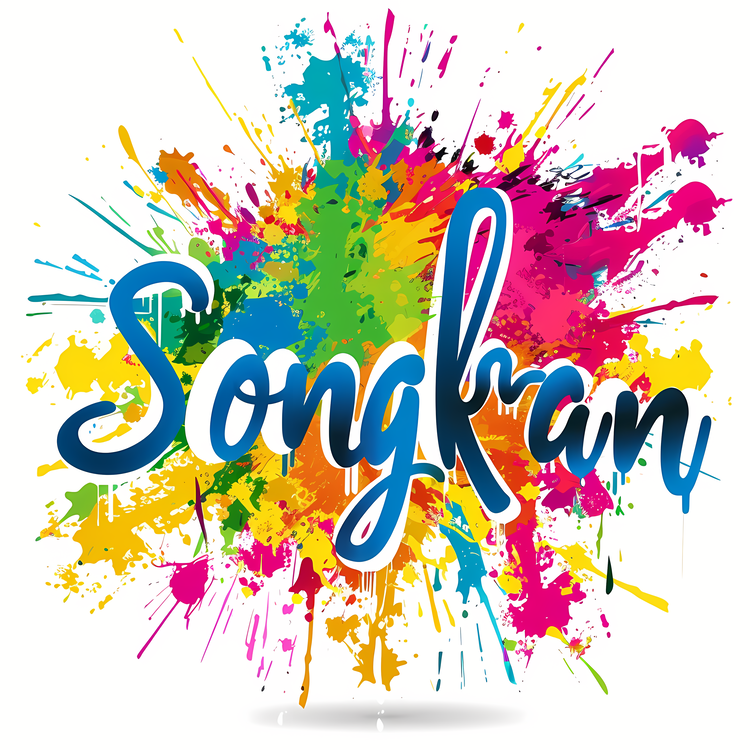 Songkran,Colors,Splash
