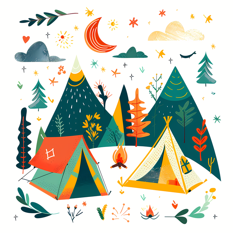 Summer Camp,Tents,Camping Gear