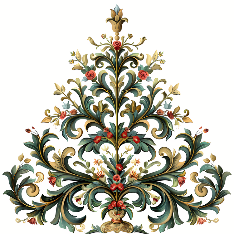 Fir Tree,Crown,Christmas Tree