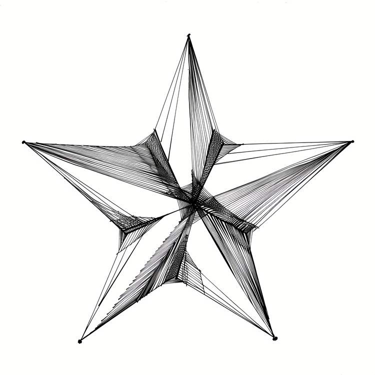 Star Shape,Star,Geometric Shape