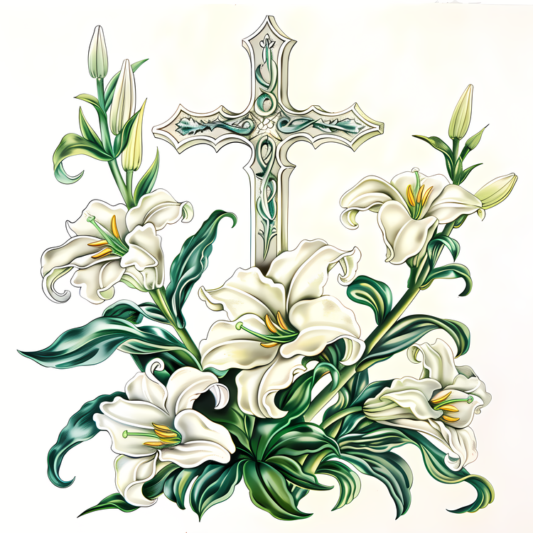 Good Friday,Flowers,White Lilies