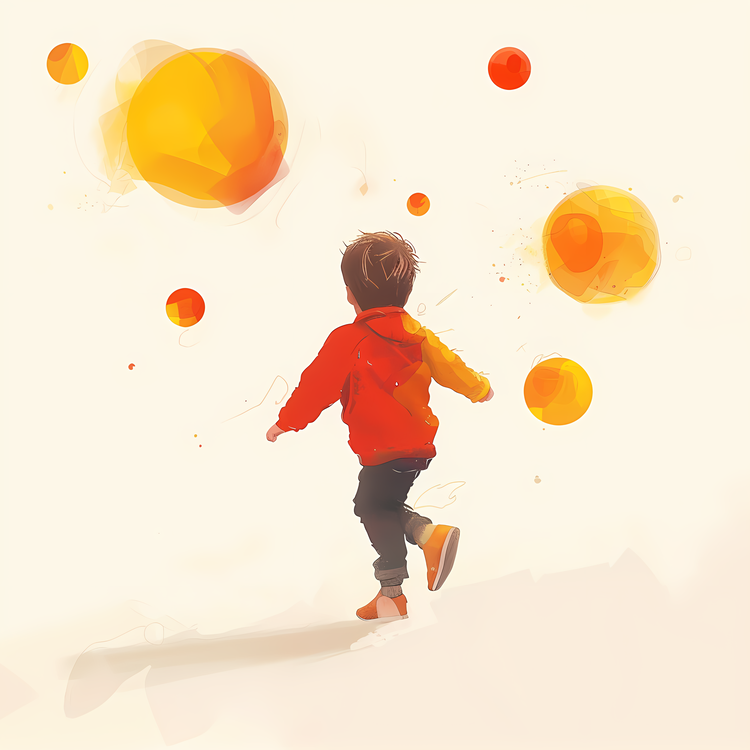 Little Boy Running,Child,Running