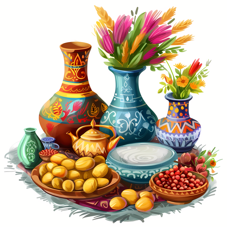 International Nowruz Day,Vases,Flowers