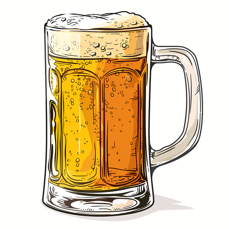 Beer Day,Glass Mug,Beer