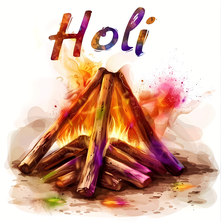 Holi,Colorful,Fire