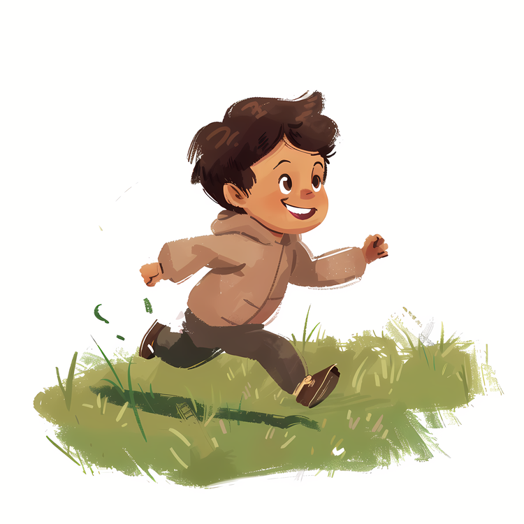 Little Boy Running,Running Boy,Jogging