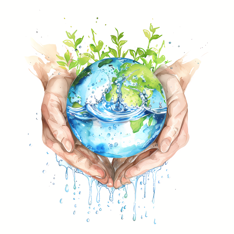 World Water Day,Water,Green Plants