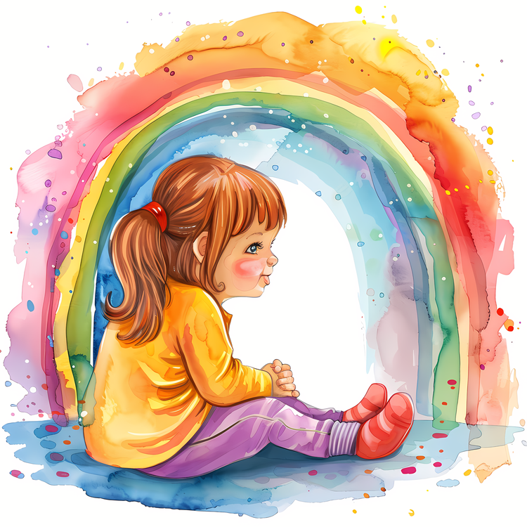 Find A Rainbow Day,Rainbow,Colorful