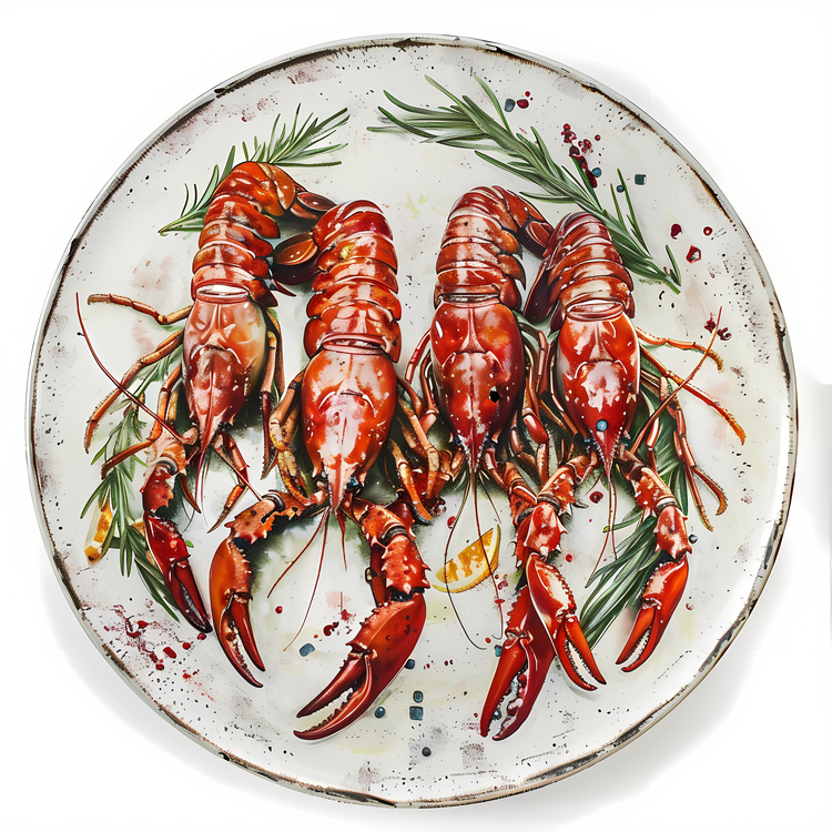 Crawfish,Lively Lobsters,Colorful Crawfish