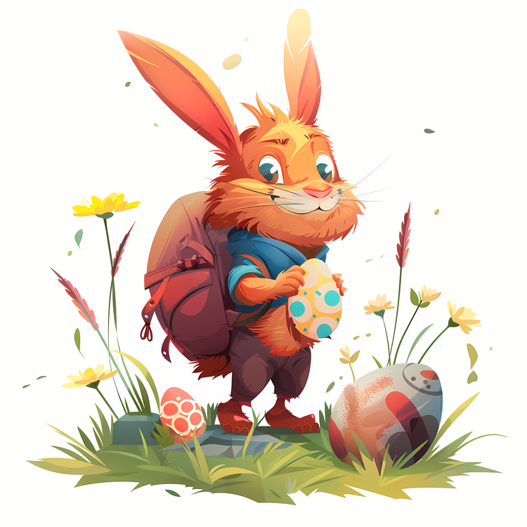 Easter Egg Hunting,Rabbit,Hare