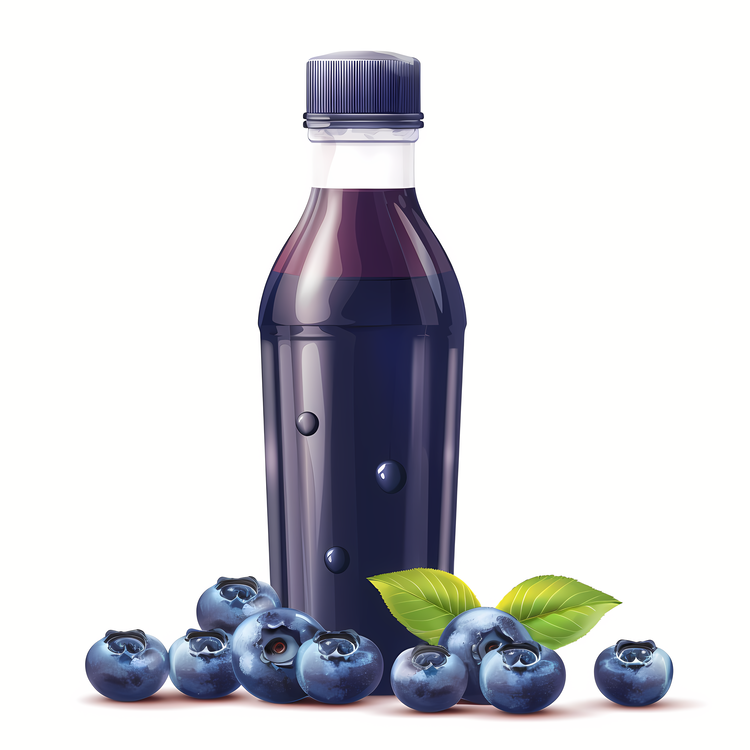 Blueberry Juice,Juice,Bottle