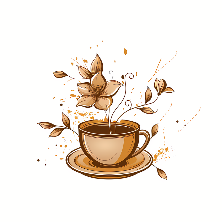 Spring,Coffee,Tea Cup
