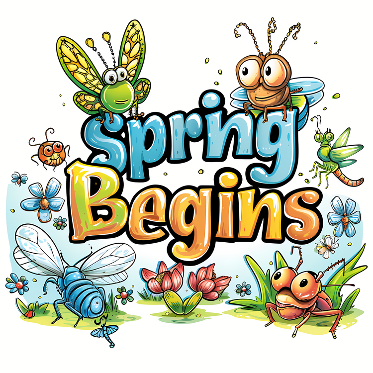 Spring Begins,Spring,Insects