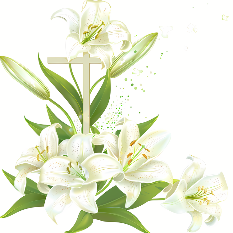 Good Friday,Flowers,White Lilies