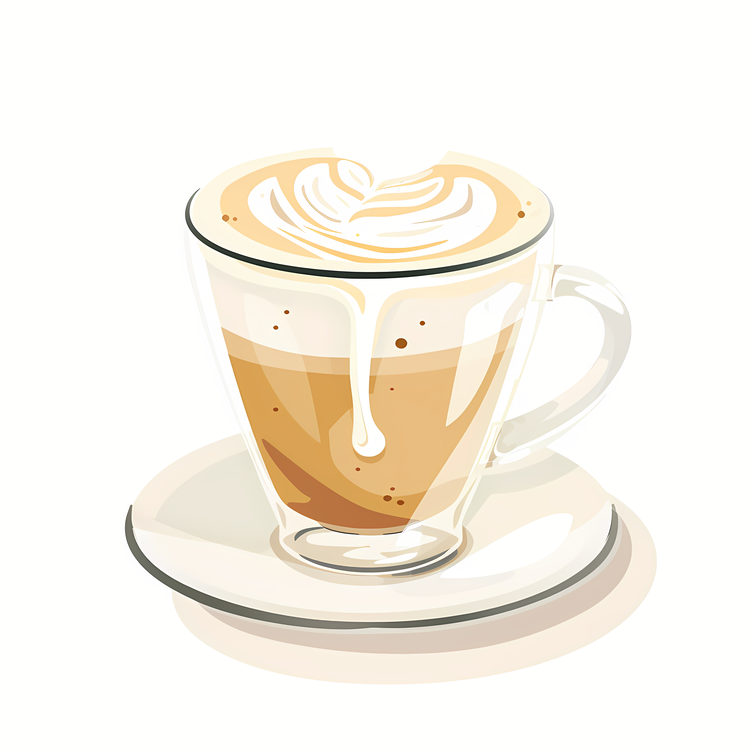 Flat White Coffee Drink,Cappuccino,Espresso