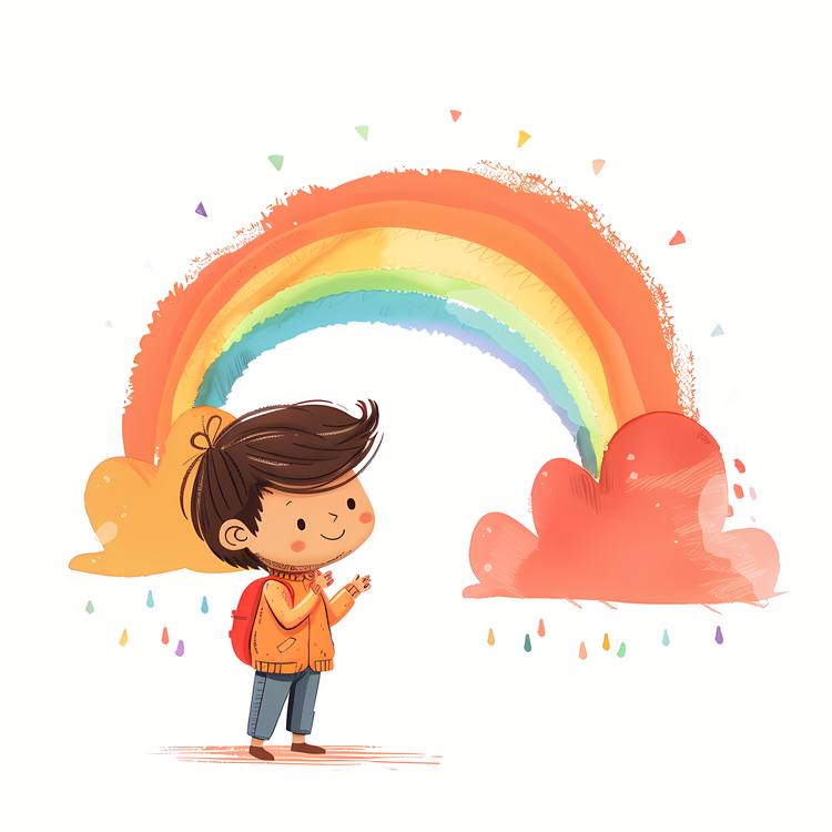 Find A Rainbow Day,Childhood,Hunched