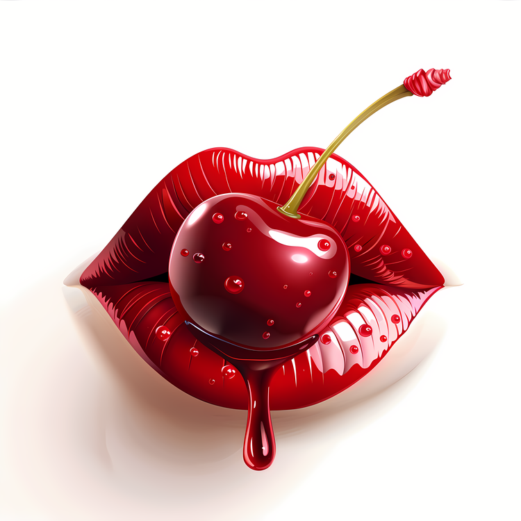 Sexy Lips,Red Lips,Cherry Lips