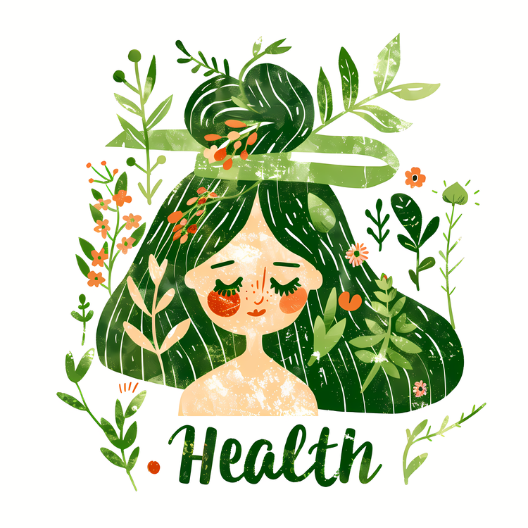 World Mental Health Day,Healthy Woman,Natural Beauty