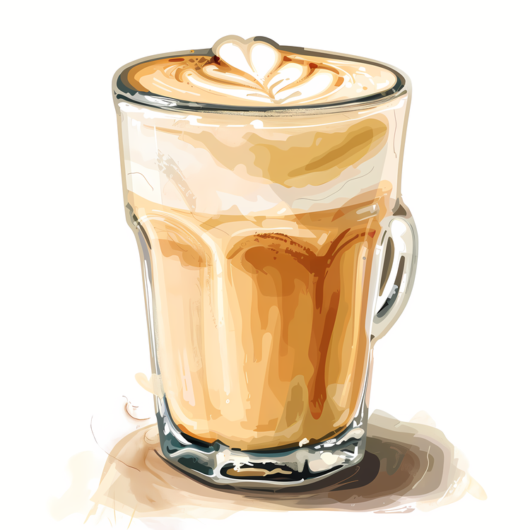 Flat White Coffee Drink,Coffee,Hot Beverage