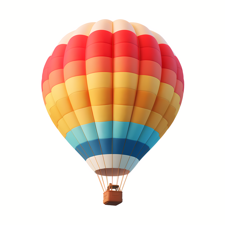Hot Air Balloon,Colorful,Parachute