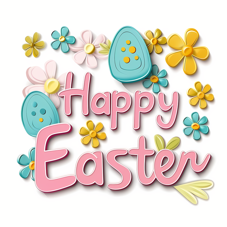 Happy Easter Day,Easter Eggs,Paper Craft