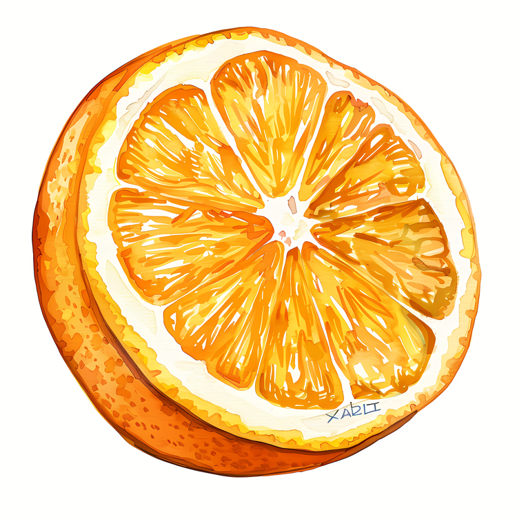 Vitamin C Day,Orange,Half