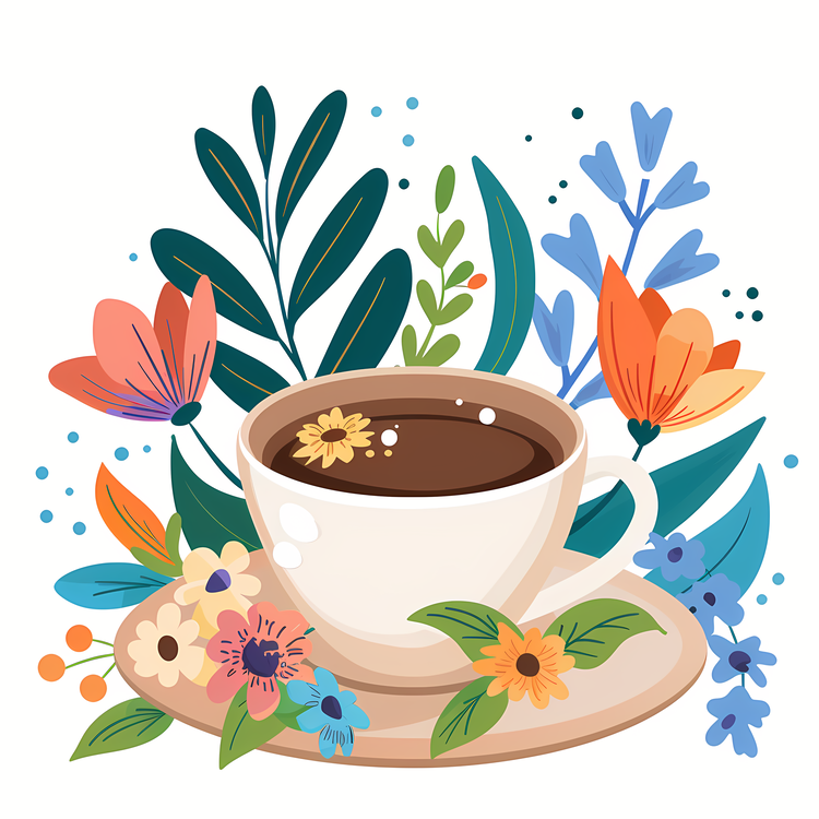 Spring,Coffee,Mug