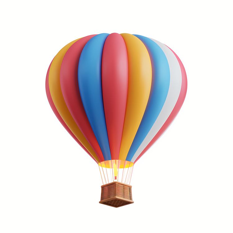 Hot Air Balloon,Colorful,Vibrant
