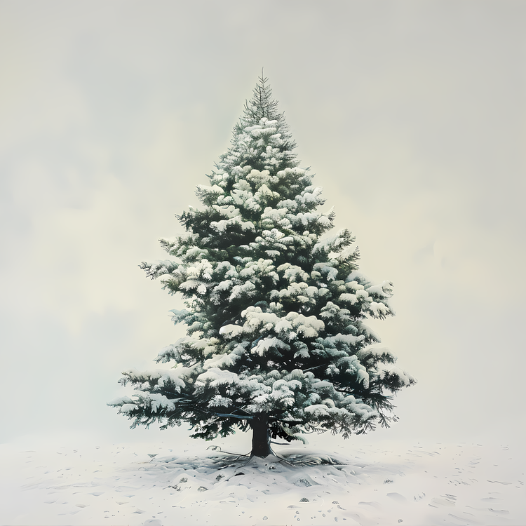 Fir Tree,Tree,Snow
