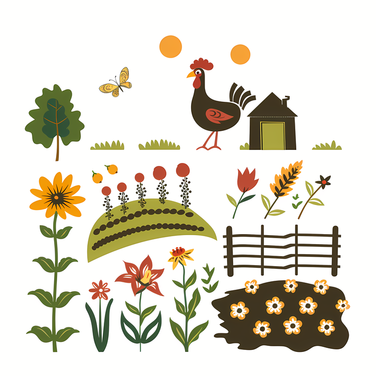 Spring,Farm,Chicken Coop
