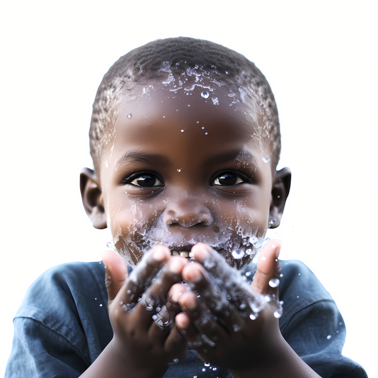 Water,Africa Boy,Child