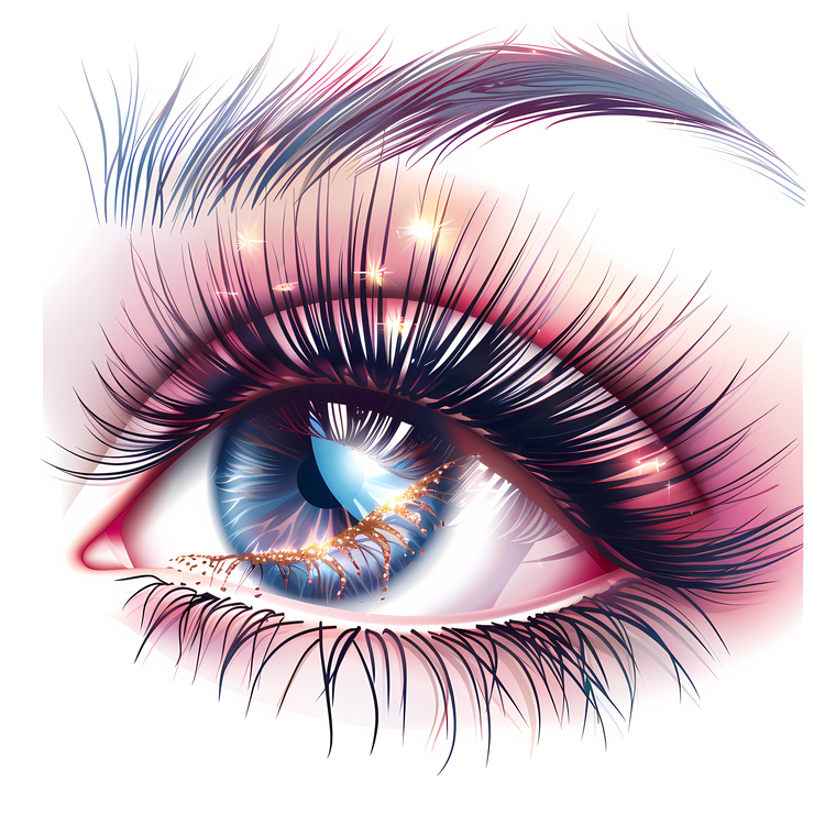 Eyelash,Eye,Blue Eyes