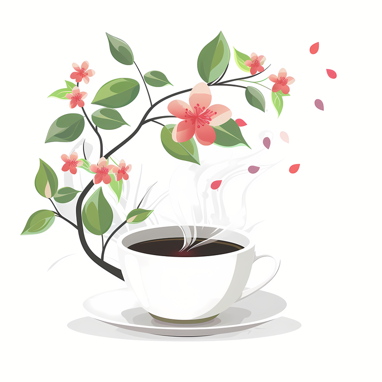 Spring,Coffee,Cup Of Tea