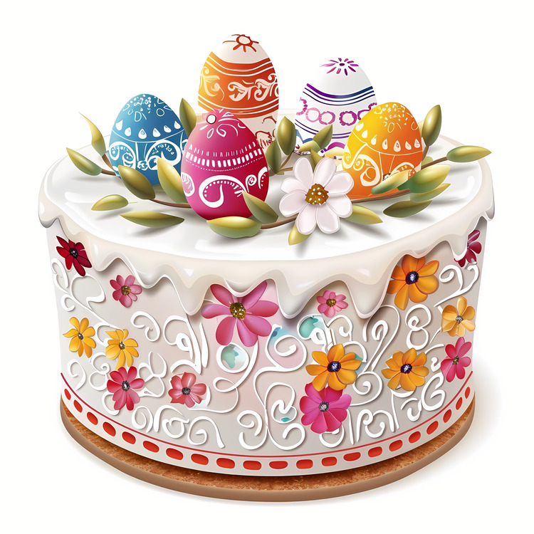 Easter Cake,Decorated,Delicious