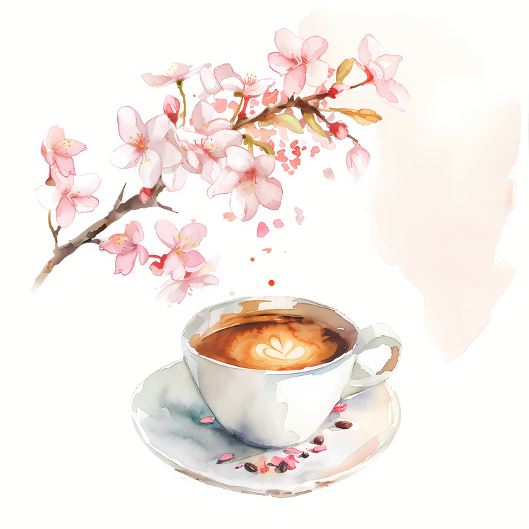Spring,Coffee,Tea