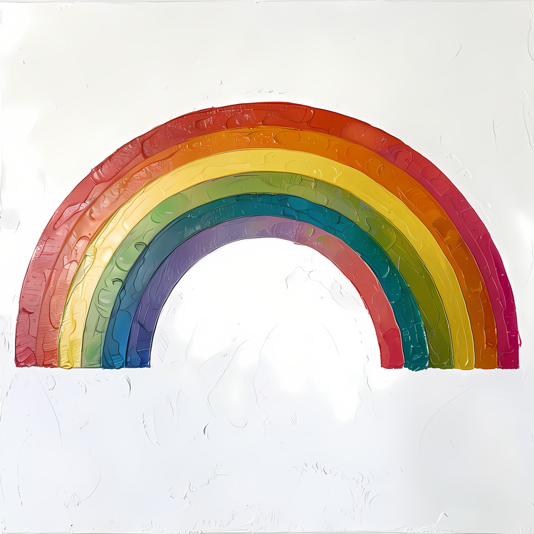 Find A Rainbow Day,Painting,Colorful