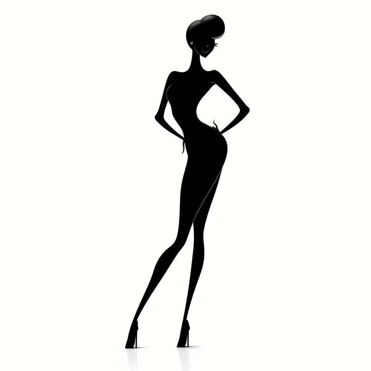 Sexy Lady,Silhouette,Figure
