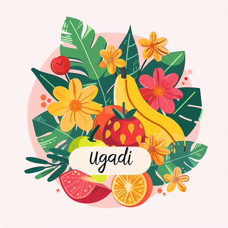 Happy Ugadi,Tropical,Exotic