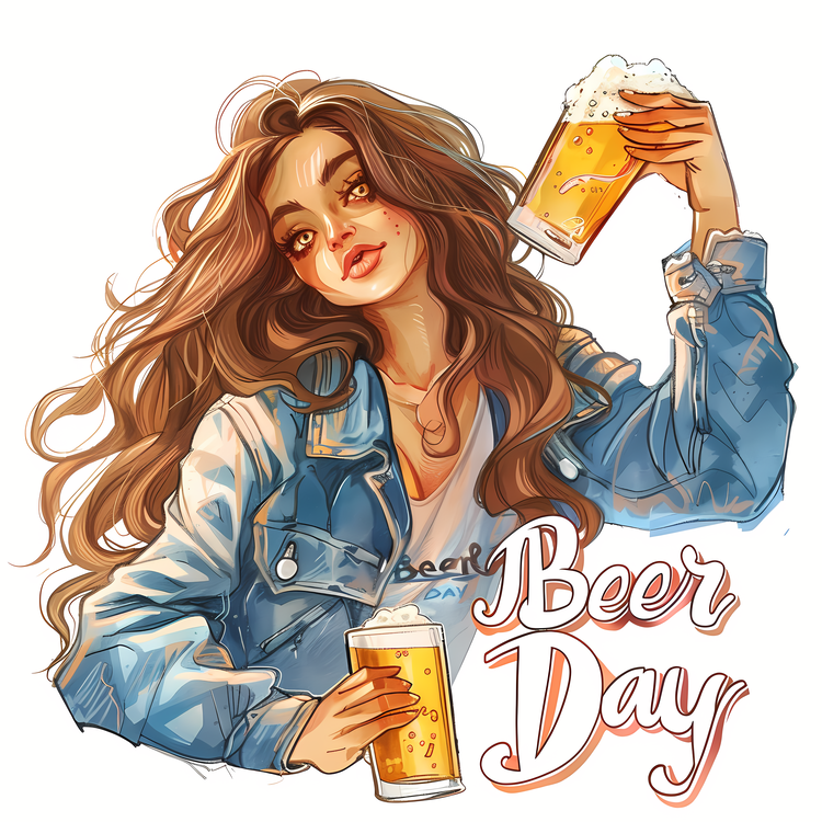 Beer Day,Girl,Beer