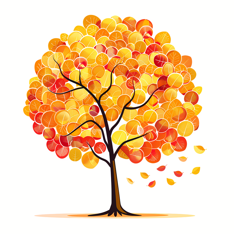 Decorative Tree,Tree,Autumn