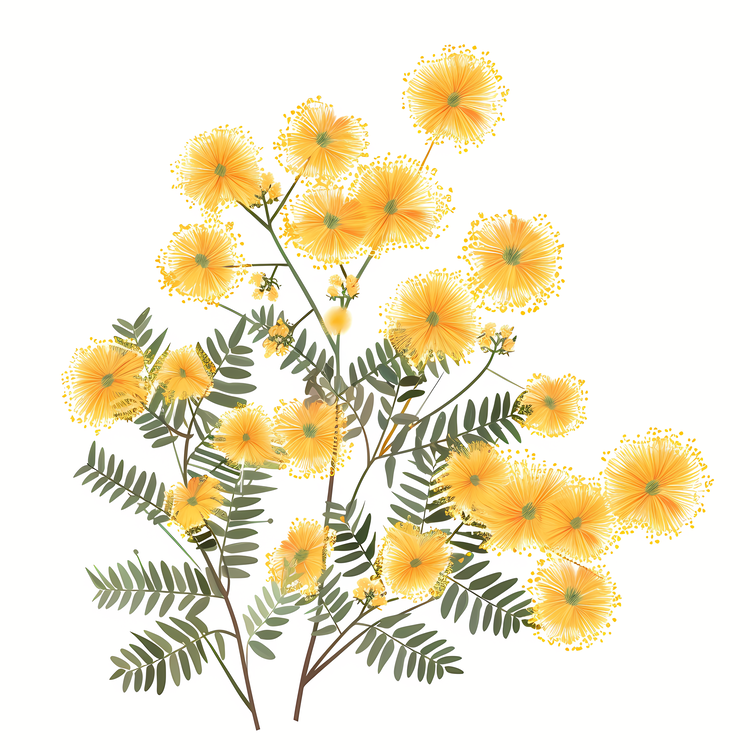 Mimosa,Flora,Botanical
