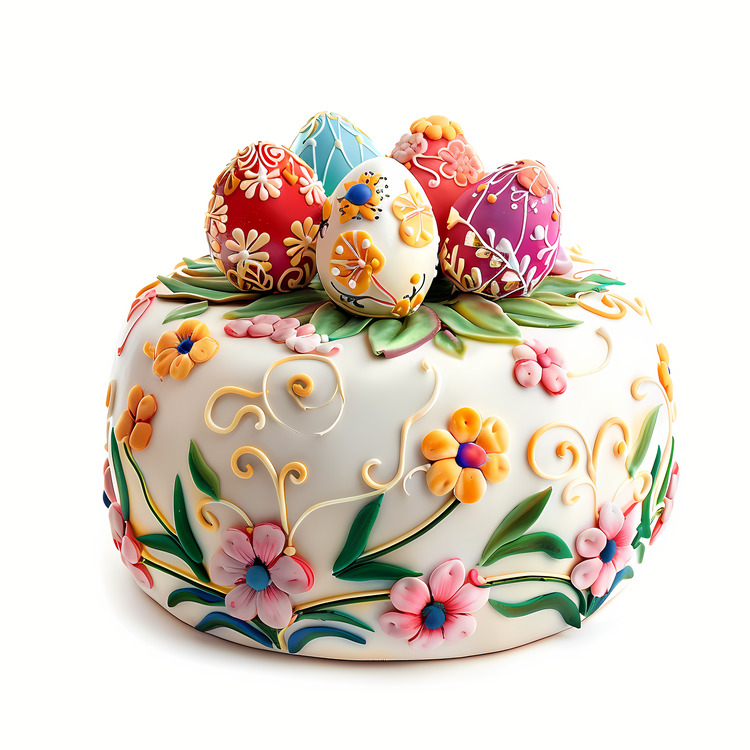 Easter Cake,Decorated Easter Cake,Easter Dessert