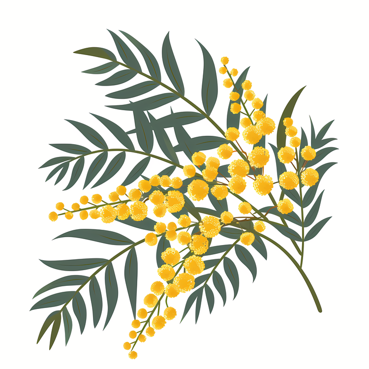 Mimosa,Yellow Flowers,Australian Flora