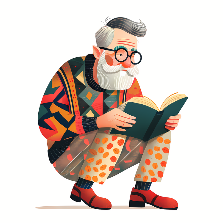 World Storytelling Day,Elderly Man,Glasses